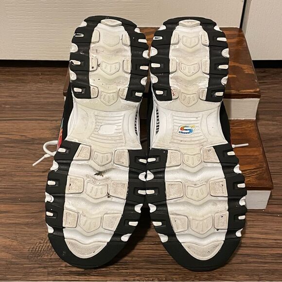 Skechers Womens D’lites Summer Fiesta Black White Multi Size 11 - Picture 11 of 11